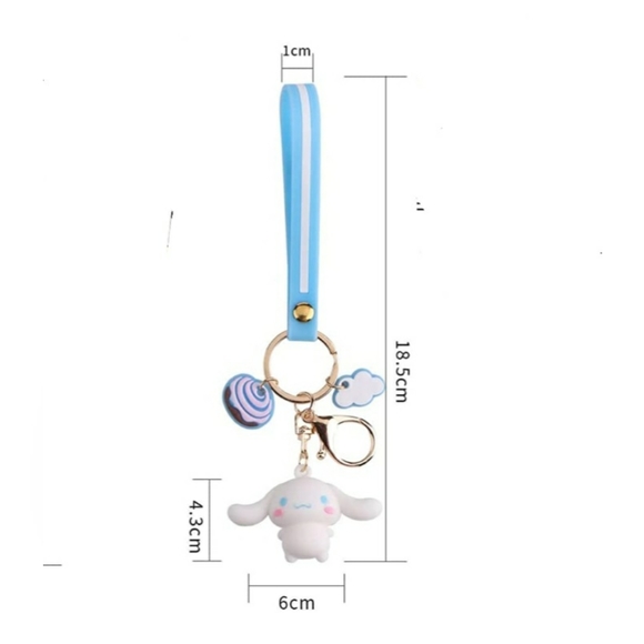 NEW Hello Kitty Cinnamon Roll Key Chain - Picture 2 of 3